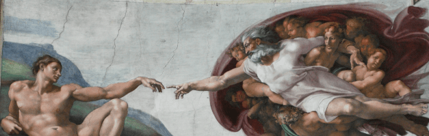 A BREATH OF GOD BY MICHELANGELO