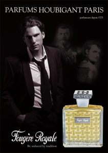 ERIK ZWAGA GEURENGOEROE FOUGERE ROYALE HOUBIGANT NEW AD