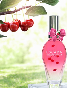 ERIK ZWAGA GEURENGOEROE CHERRY IN THE AIR ESCADA BOTTLE