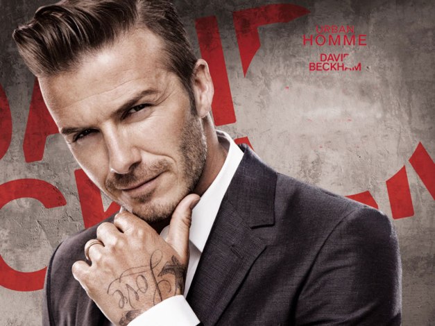 ERIK ZWAGA GEURENGOEROE URBAN HOMME DAVID BECKHAM FACE