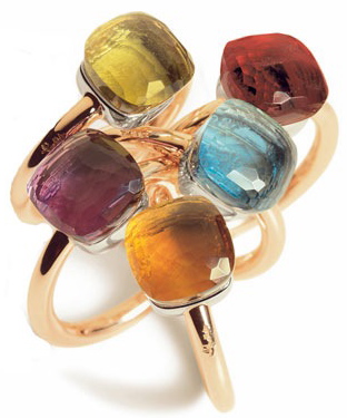 ERIK ZWAGA GEURENGOEROE POMELLATO NUDO RINGS