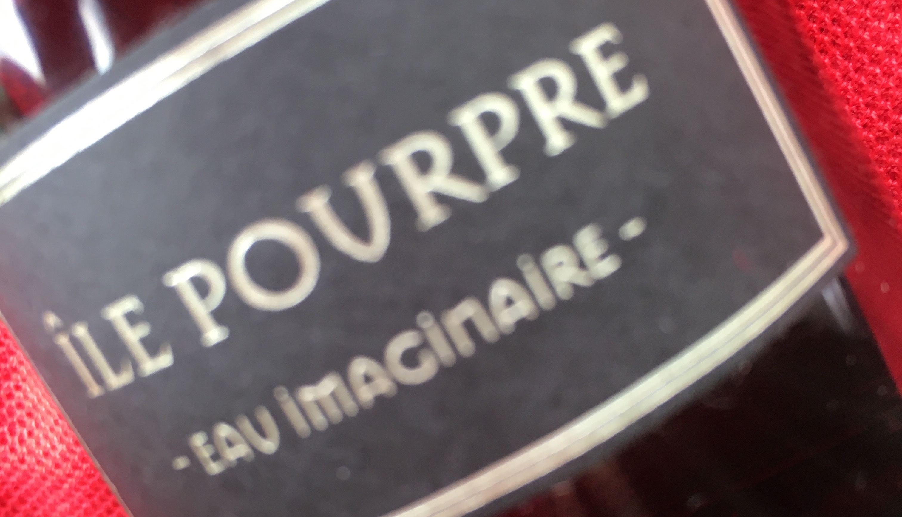 LE POURPRE LIQUIDES IMAGINAIRES DETAIL