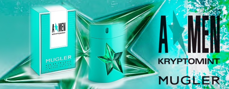 THIERRY MUGLER A*MEN KRYPTOMINT LOGO
